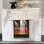 Foyer en marbre minimaliste de style français