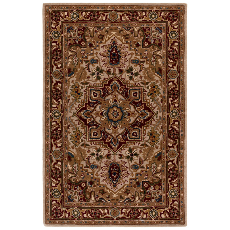 Alger Classic Hand Tufted Wool Oriental Rug, Rectangle 5' x 8'