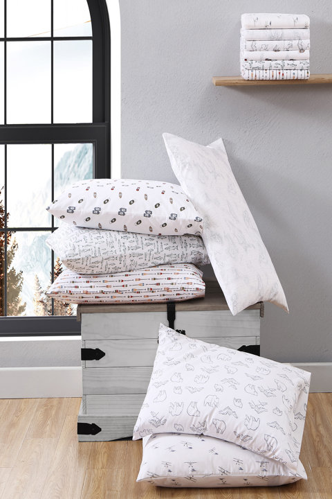 Choose Cotton Percale or Cozy Flannel