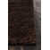 Tapis chocolat tissé à la main Janey