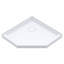 Dreamwerks Capri 38" W x 79" H Neo Angle Pivot Frameless Corner Shower Kit