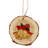 4'' Wood Hanging Figurine Ornament