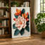 Layered Bloom Botanical - Wrapped Canvas-416993728-416993791