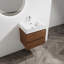 Meuble-lavabo mural 24 po avec lavabo en résine, 2 tiroirs à fermeture en douceur 24 po-125539364-125539367