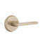 Lariat Flat Privacy (Bed & Bath) Door Lever with Round Rosette-554148566-554148565
