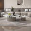 Table basse italienne simple ronde en marbre-104312831