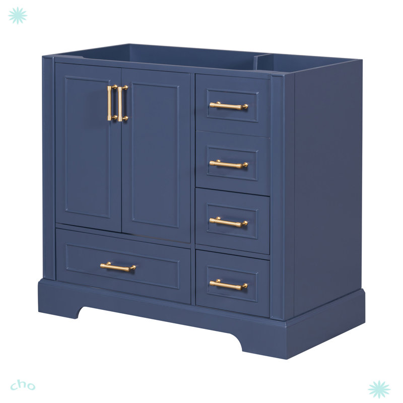 Meuble-lavabo traditionnel (lavabo non inclus)