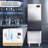 Cooling Station AMERLIFE Commercial Ice Maker, 400Lbs/24H Stainless Steel Ice Machine Countertop With 243Lbs Storage Capacity, Self Cleaning For Home/Bar/Restaurant