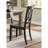 Casual Dining Room Side Chairs with Transitional Double-X Back Design-1137842955