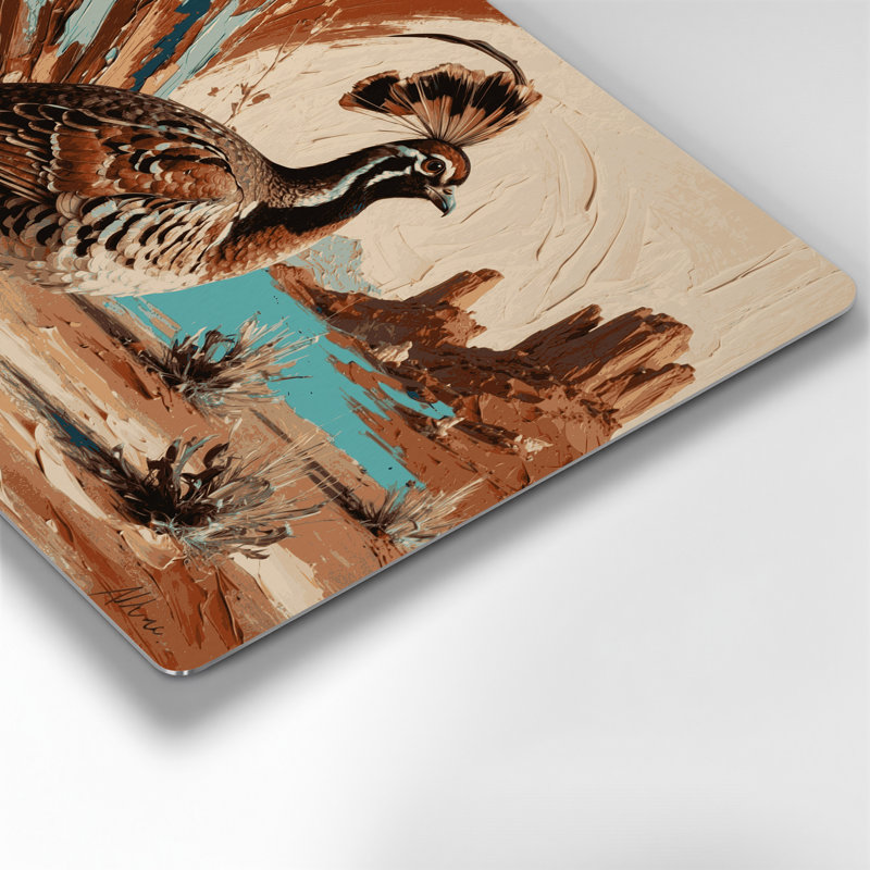 Art mural en métal Southwestern Animals, H 240 po x l 360 po x P 0,05 po