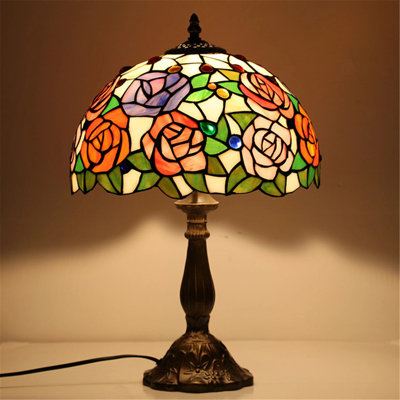 Lampe torchère Clorise Tiffany