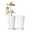Pot à fleurs rond avec plateau Nova l 12 po-671843993-777671223-777671179