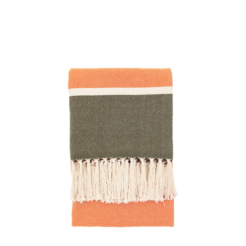 Crosshatch Woven Throw Taupe 1300x1700mm
