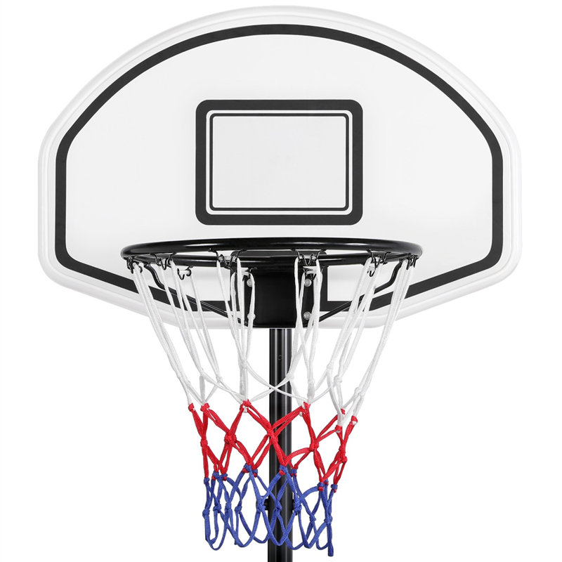 Height-Adjustable Basketball Hoop System, Black