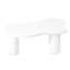 Table basse élégante et fonctionnelle en forme de nuage pour une décoration intérieure polyvalente