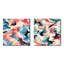 Crockrell - ensemble de 2 collages carrés abstraits-101843609-101843607