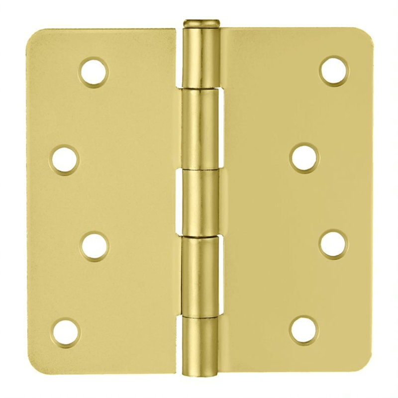 Charnières de porte H 4 po x l 4 po, Laiton satiné