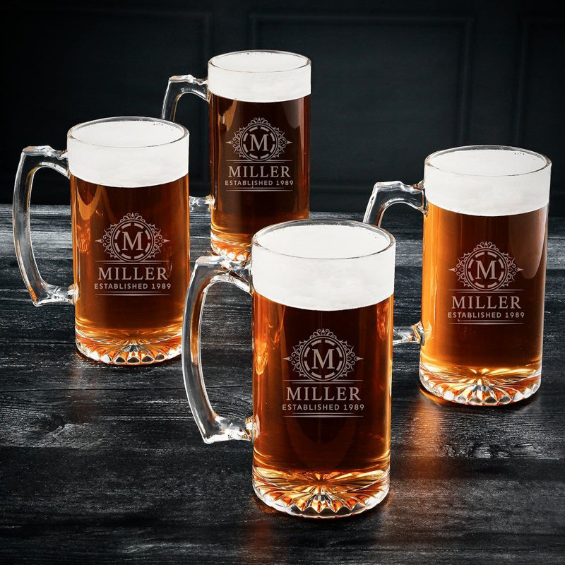 32 oz Ensemble de chopes à bière
