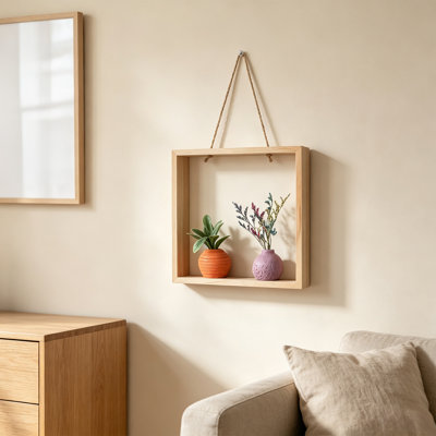 Resin Bird house Wooden Wall Art Decorative Pieces For Living Room And Dining Room Feature Walls Framed Wall Art Vase Style Wall Ornaments Hanging Decorations