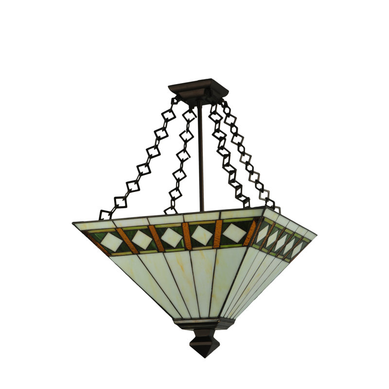 2 - Light Semi Flush Mount