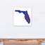 « floride fierté », art textuel sur toile