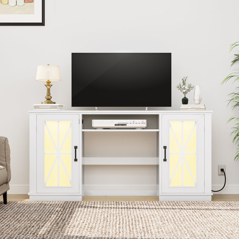 Console média Whitnee, L 60 po, Noyer