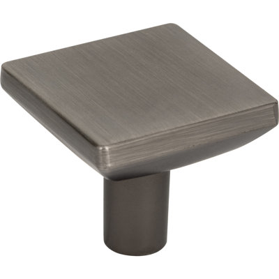 Walker 1 Square Knob, 1-5/8" Length