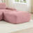 Corduroy Ottoman For Living Room – Perfect Footrest, Spare Seat & Decorative Accent-118316639