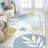 Kaldi Vibrant Spring Floral Print Machine Washable Area Rug with Non-Slip Backing for Living Room, Dining Room, Bedroom-145547963