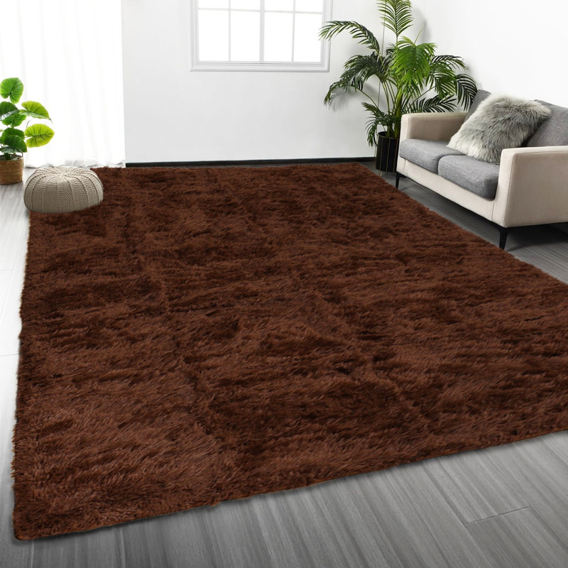 Adela Standard Shag Area Rug, Rectangle 160 x 230 cm