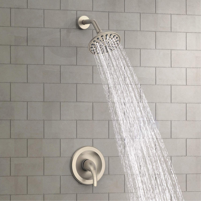 Single Handle 6-functions Shower Head Set (Valve Included)