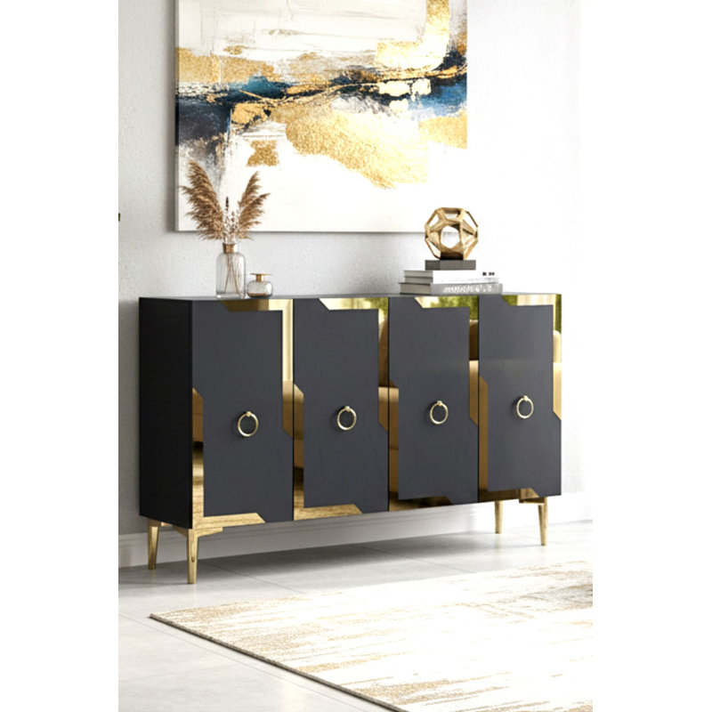 Console, Black/Gold