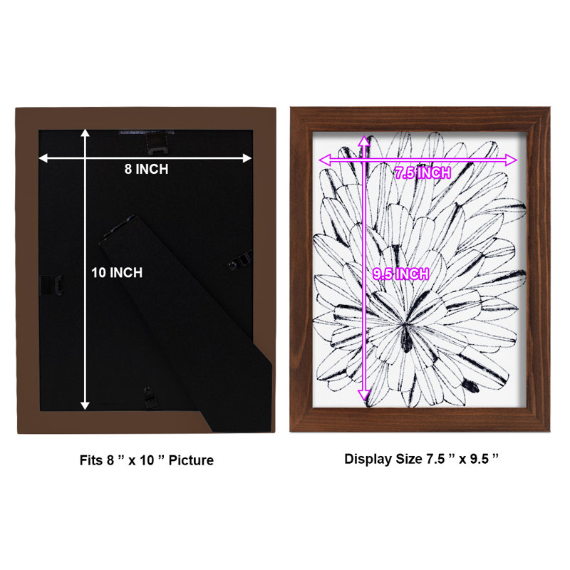 Kalmin Kal Kalididoscope I encadré sur papier, H 11 po x l 9 po x P 1 po, Châtaigne