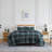 Vilano Microfibre Plaid Quilt Set-564131627-564032109