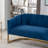 Tellico 50'' Velvet Loveseat-1573164783