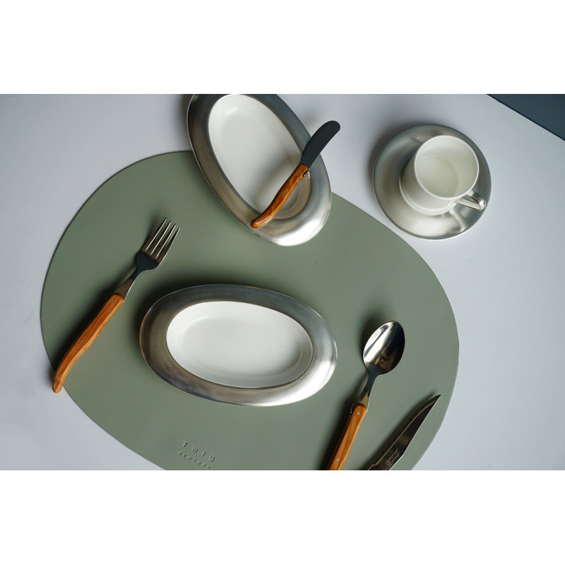 Deco Placemat, Mint 