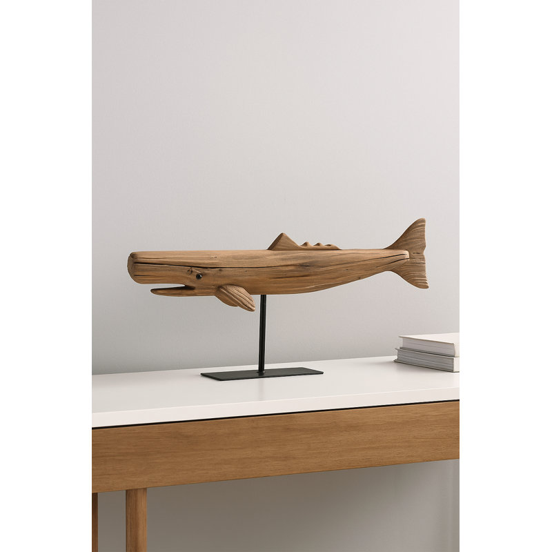 Sculpture pin et baleine