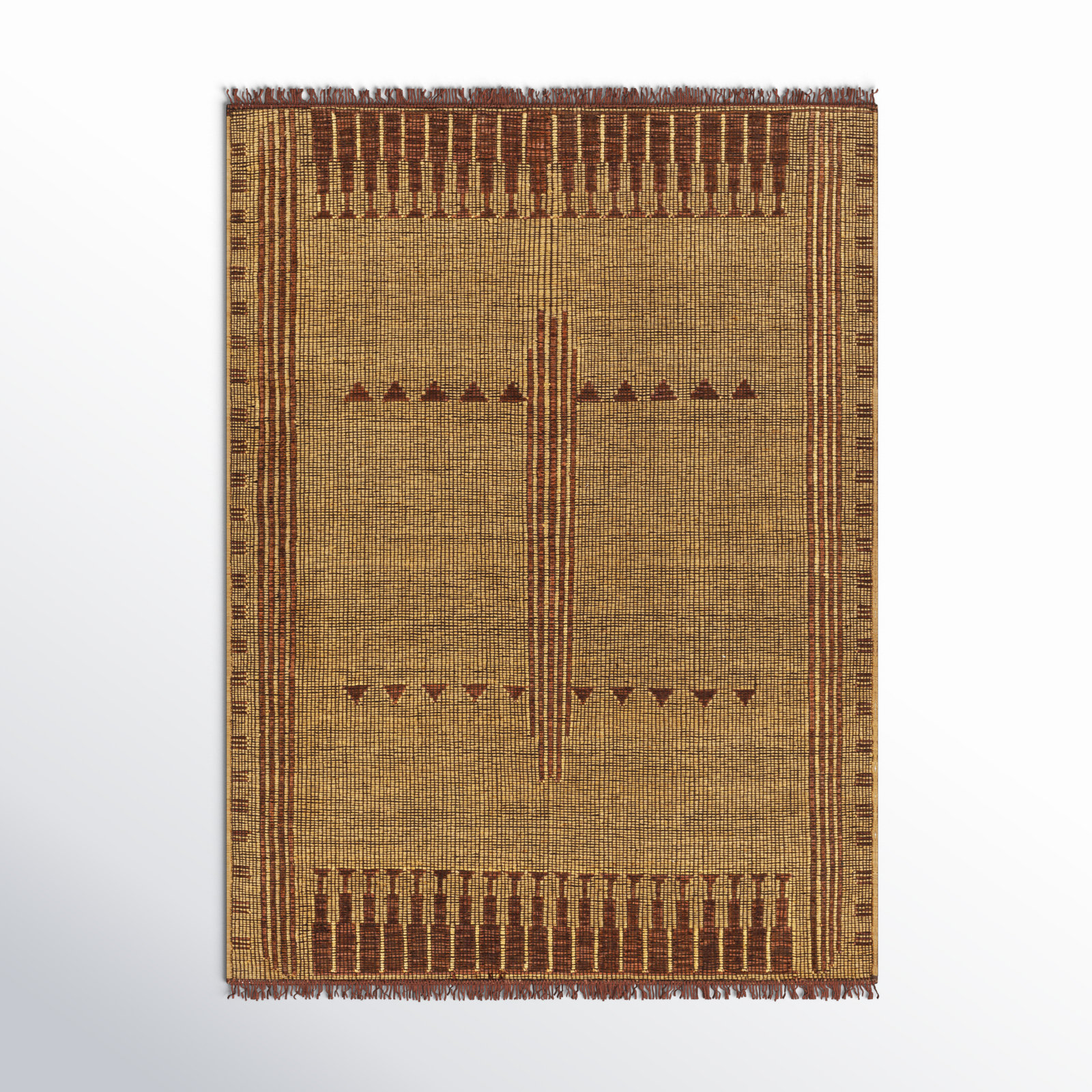 Alfi Handmade Rug, Rectangle 10' x 14'