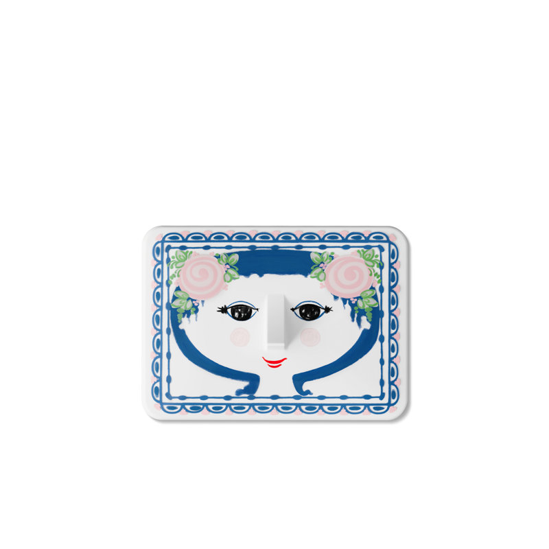 Dora Ceramic Butter Dish