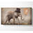 Top Hat Elephant - Wrapped Canvas Art Prints-2110247589
