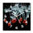 White/Black/Red