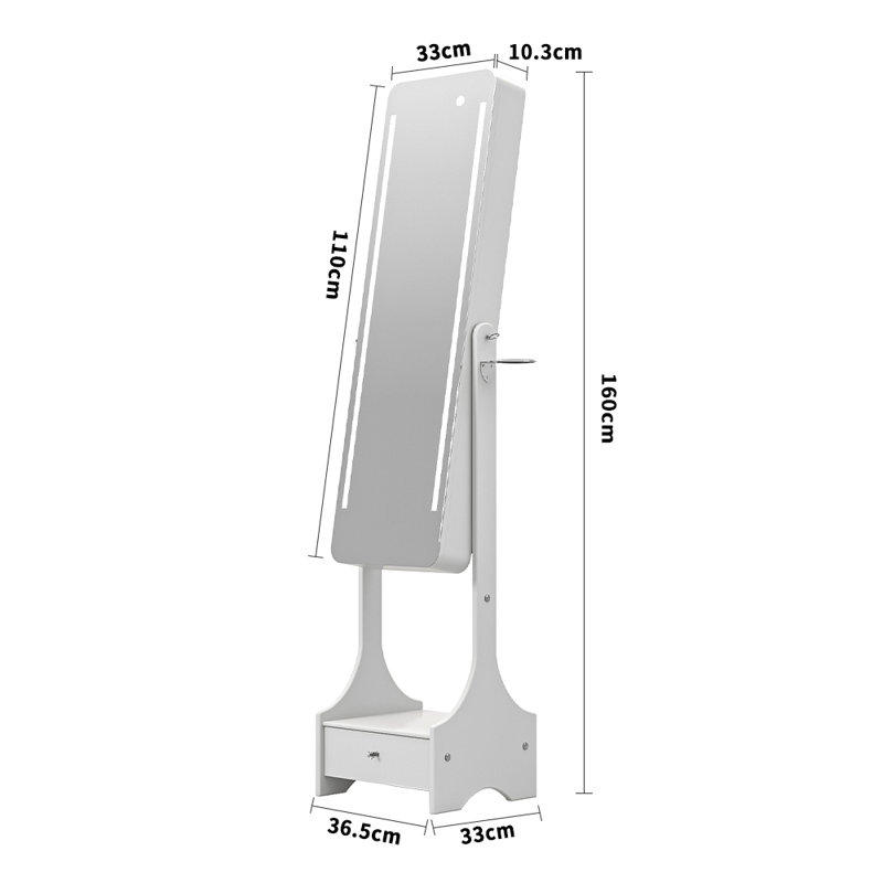 Astrild Freestanding Jewelry Armoire