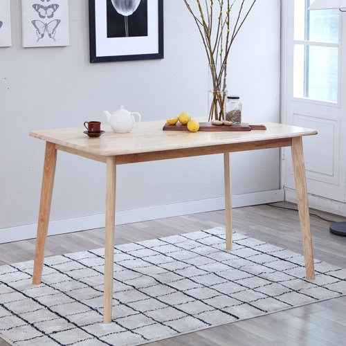 Rectangular Wood Kitchen & Dining Tables You'll Love | Wayfair