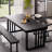 Pureza Pine Solid Wood Dining Table-1204972650