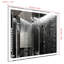 Miroir mural de salle de bain 60 x 40 pouces avec éclairage DEL, étanche, cadre en aluminium haute résistance, 3 réglages de couleur, système de commande tactile intelligent.