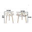 Ensemble de tables de bout Jordao-1062536723