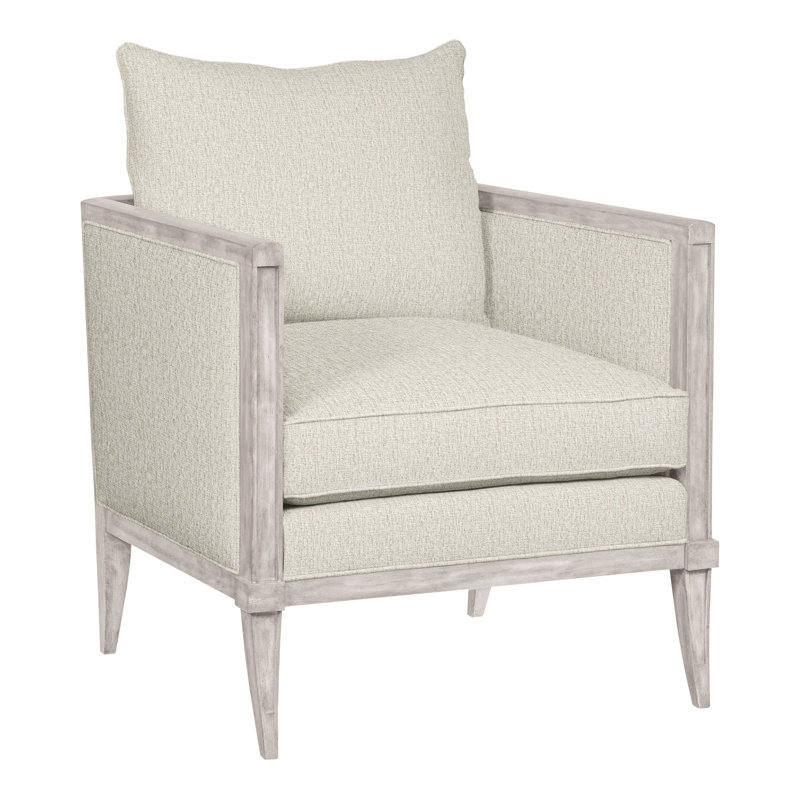 Cameo 28.5" Chair, Nomad Snow Crypton® Chenille, Dove Gray