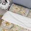 Ensemble de housse de couette à motif floral royal royal et blanc-740512491