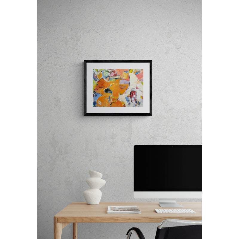 Outpost Outpost 38 by William Oconnor - Print, 17.25" H x 21.25" W, Black Framed Paper
