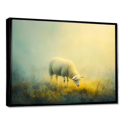 Dokun Sheep Portrait Smooky Dream II - Sheep Wall Art